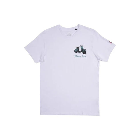 Red Mare T-shirt T-shirt Uomo con stampa Vespa Bianco - Francavilla Moda